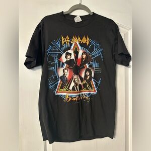 Vintage 1988 def leopard hysteria tour shirt
